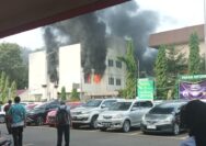 Gedung Olahraga Politeknik Sriwijaya Kebakaran